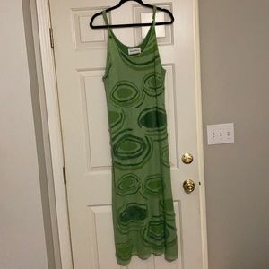 House of Sunny Green Hockney Dress